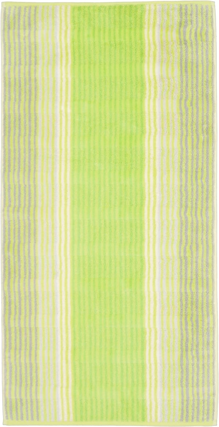 Cawö Noblesse Cashmere Streifen 1056 Duschtuch 80x150 cm Kiwi, Kiwi