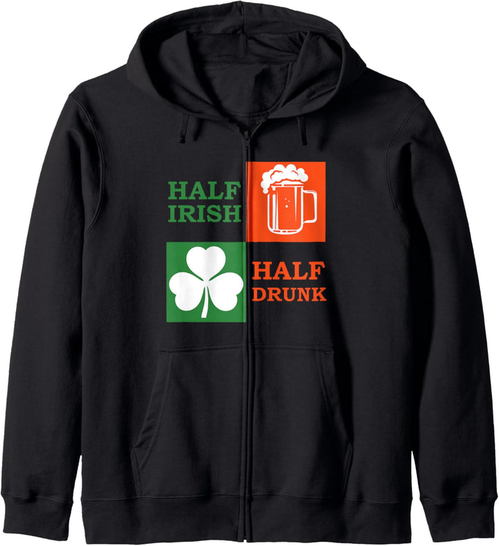 St. Patricks Day Saufen Festival Bier Grün Irisch Geschenk Kapuzenjacke