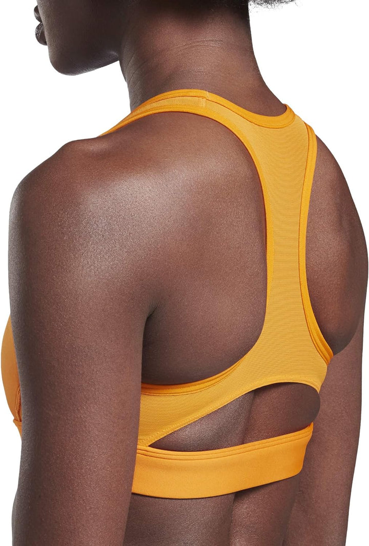 Reebok Damen S Hero Racer Pad Bra-Read Sport-BH XL Orange, XL Orange