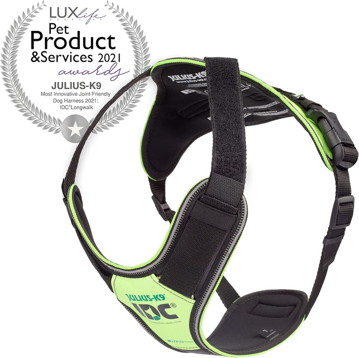 IDC Longwalk Geschirr, Neon-Grau, Grösse: XS Neon-Grau XS, Neon-Grau XS