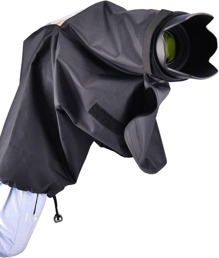 JJC RC-DK Regenschutz für Nikon Spiegelreflexkamera mit Nikon DK-20, DK-21, DK-23 Ösen