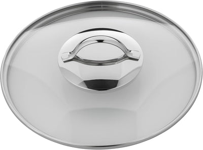 WMF Provence Plus Gemüse- Suppentopf Induktion 24cm, Glasdeckel, Kochtopf gross 8,8l, Cromargan Edel