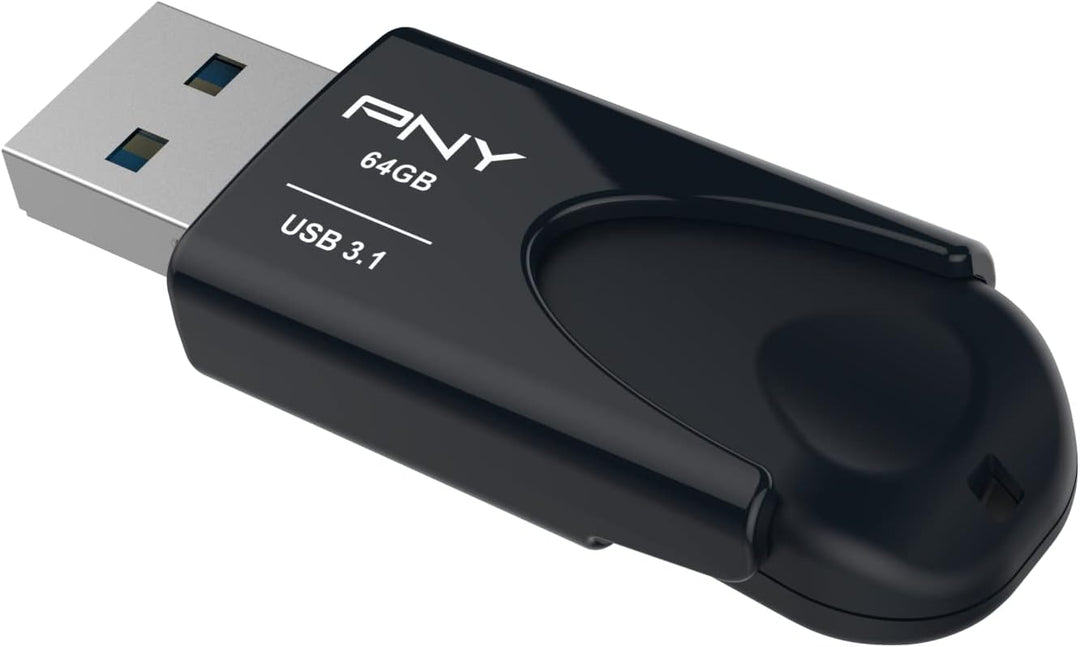 PNY Attaché 4 USB 3.1 Flash Laufwerk - 1TB, Schwarz 1 TB (Paquete de 1) Attaché 4 USB 3.1, 1 TB (Paq