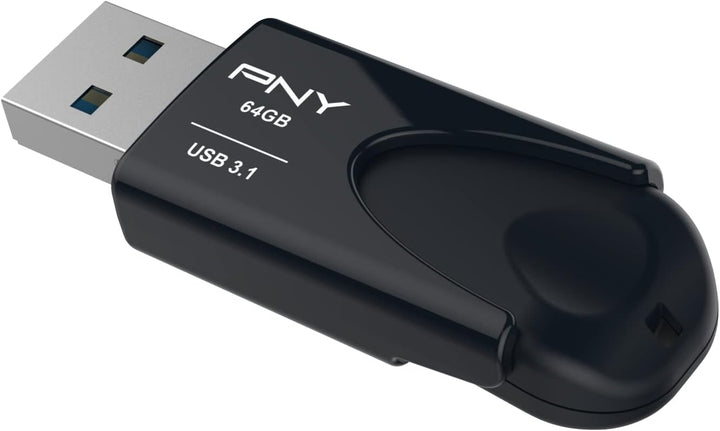 PNY Attaché 4 USB 3.1 Flash Laufwerk - 1TB, Schwarz 1 TB (Paquete de 1) Attaché 4 USB 3.1, 1 TB (Paq