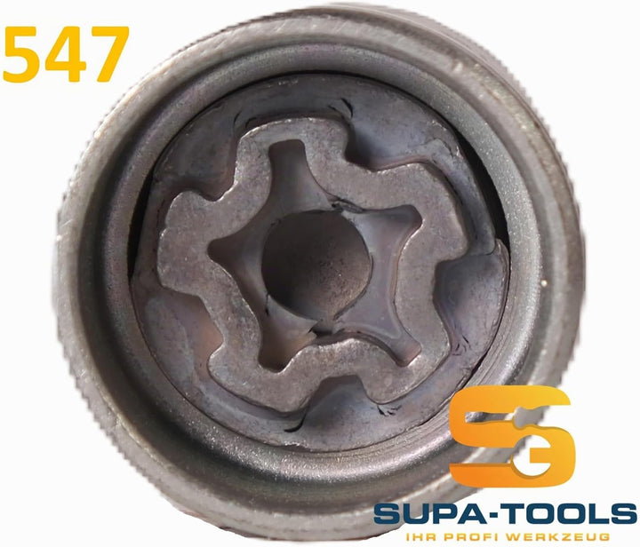 Supa-Tools Original Seat 547 Code G für Seat Cupra Felgenschloss Nuss Felgenschlüssel Radsicherung