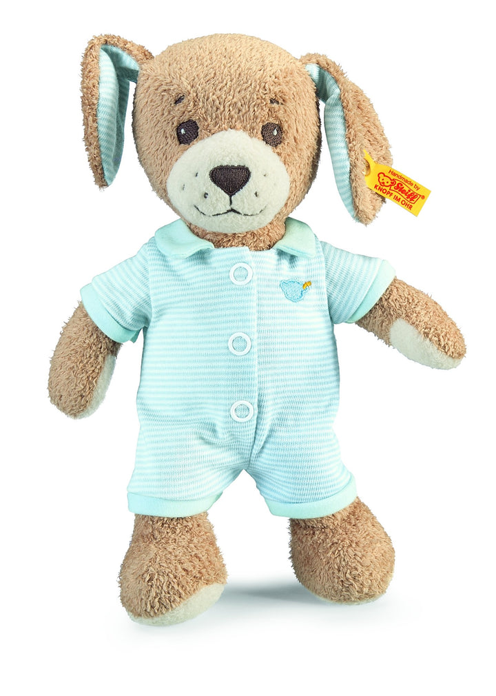 Steiff Gute Nacht Hund - 28 cm - Plüschhund mit Schlappohren - Kuscheltier für Babys - weich & wasch