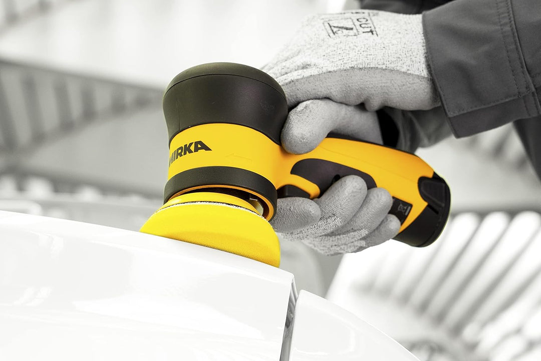 Mirka AROP-B 312 / Akku Poliermaschine/Ø 77mm / 4.000 – 7.000 U/min/max. 12V / inkl. 2.5Ah Akku / 12
