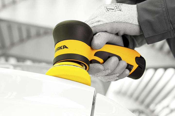 Mirka AROP-B 312 / Akku Poliermaschine/Ø 77mm / 4.000 – 7.000 U/min/max. 12V / inkl. 2.5Ah Akku / 12