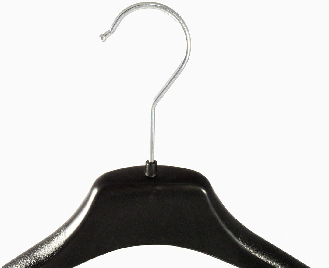 Kleiderbügel für Jacken, EU50, Maxibügel, XXL, 50 cm, schwarz, NEU, 10 Stück
