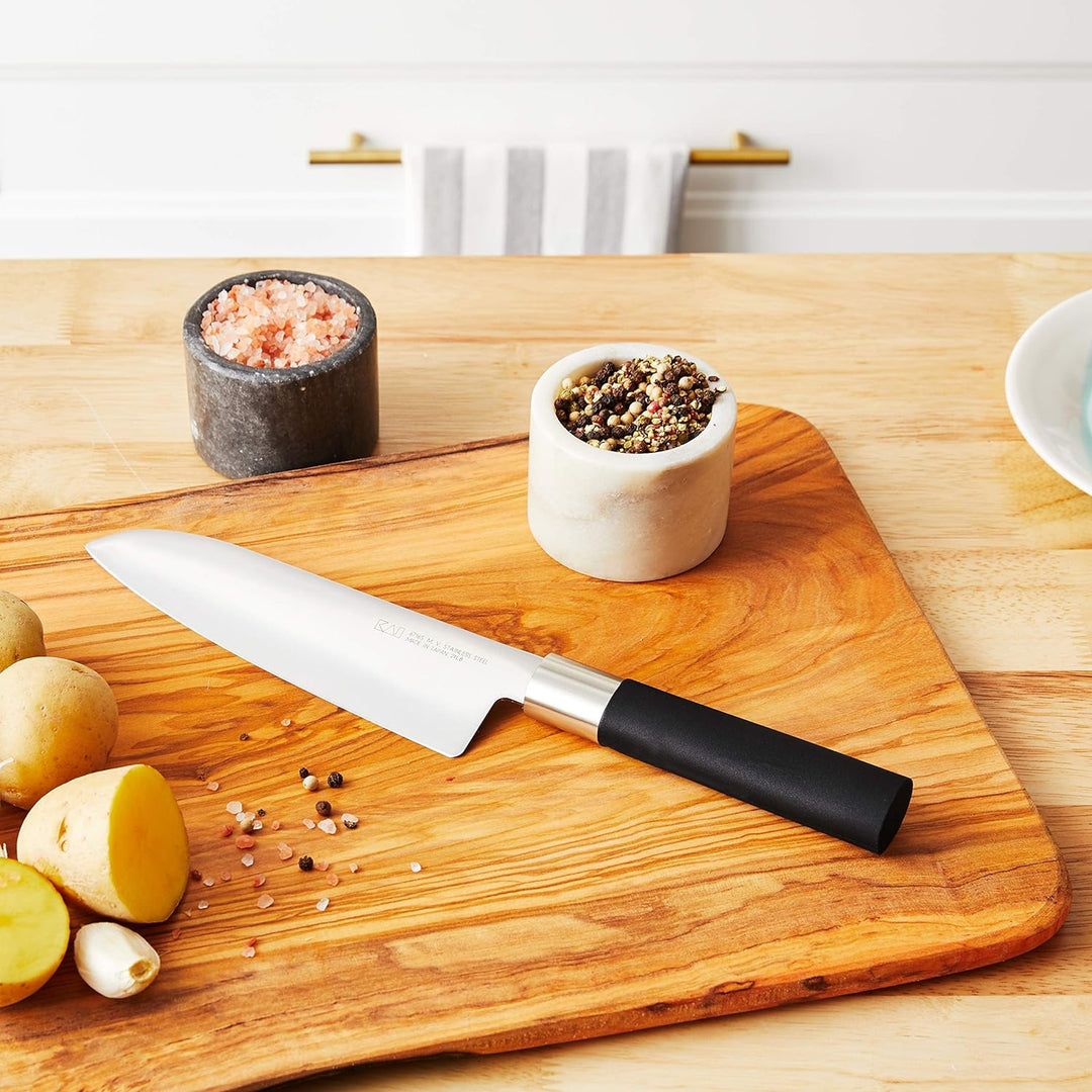 KAI 6716S Wasabi black Santoku 165 mm, t=2.0