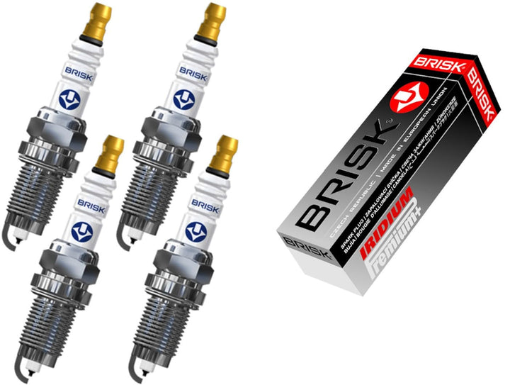 Brisk Iridium Premium+ Plus P6 1624 Zündkerzen, 4 Stück