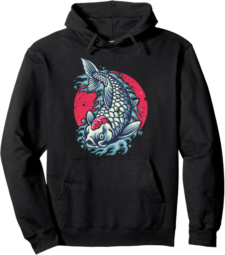Koi Nishikigoi Karpfen Japan Zierfisch Japanische Fische Pullover Hoodie
