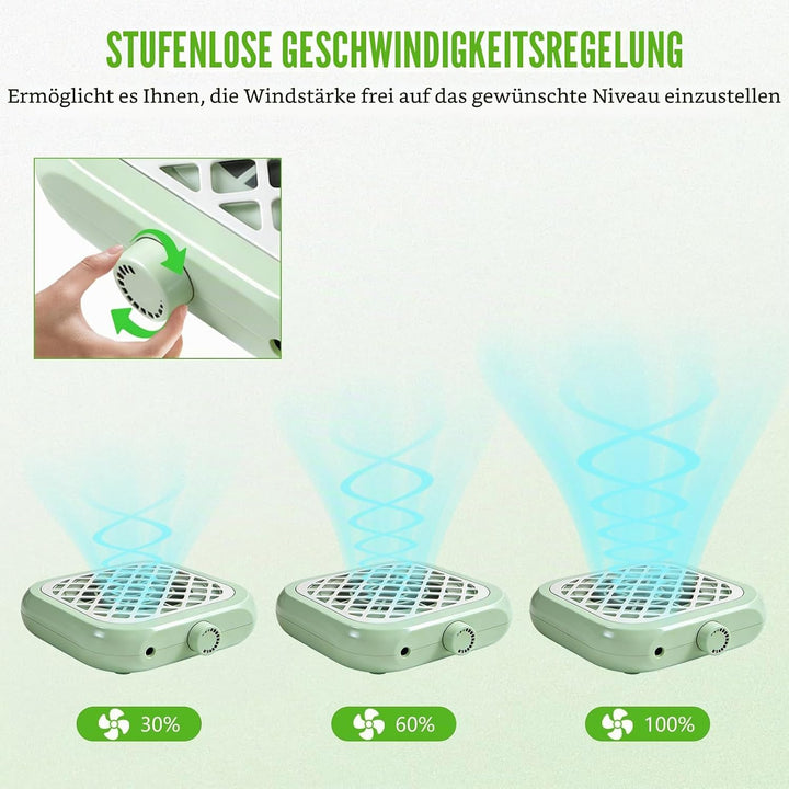 18W Staubabsaugung für Nägel - 6000RPM leiser Nagelstaubsauger, Geräuscharm, Starke Saugkraft, für M