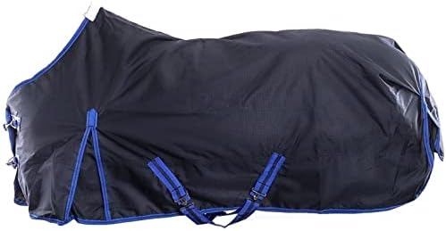 RL24 - Winterdecke 300g Füllung 600D BASICLINE dunkelblau 95cm Dunkelblau (Altes Modell) 95cm (300g/