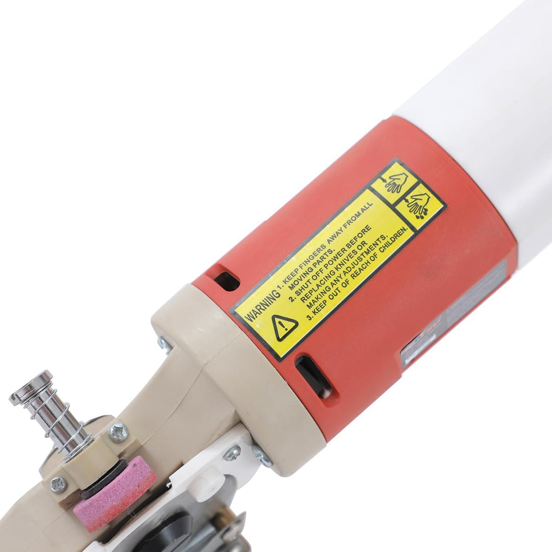 KATSU Elektrischer Stoffschneider, Klingengrösse 65mm und 22mm Maximale Schnittdicke, Ideal für Stof
