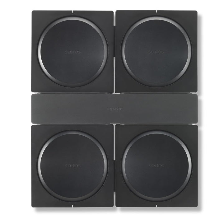 Flexson Wandhalterung für 4 Sonos Amp Wandhalterung für 4 x Sonos Amp, Wandhalterung für 4 x Sonos A