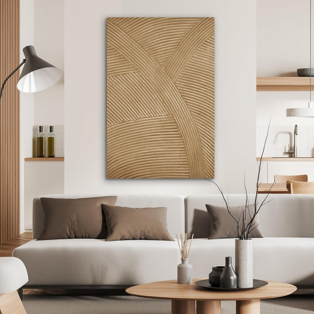 MuchoWow© Filz Bild als Akustikpaneele 70x100 cm Schlafzimmer Bilder Wand Deko Wohnzimmer Modern Wan