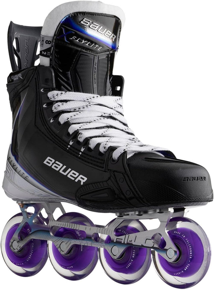Bauer Vapor FLYLITE Senior Rollhockey Inline Schlittschuhe Fit 2 Schuhweite 9.5 = EU 45, Fit 2 Schuh