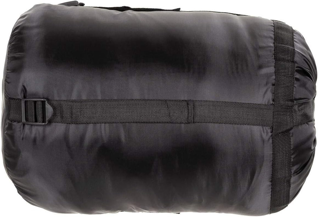 Bundeswehr Mumienschlafsack schwarz Schwarz