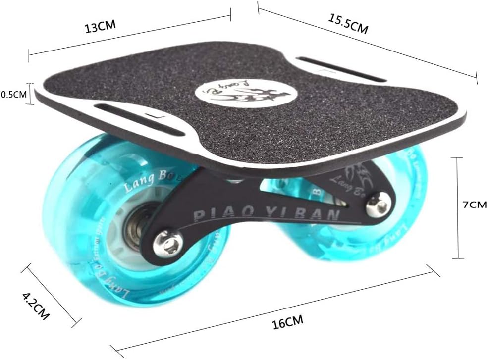 Sumeber Drift Skates Split Skateboard Tragbares Rollschuhdeck Drift High Rebound Skate Outdoor Slidi