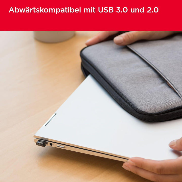 SanDisk Ultra Fit USB 3.2 Flash-Laufwerk 16 GB (Für Laptops, Spielkonsolen und Auto-Audiosysteme, Pl