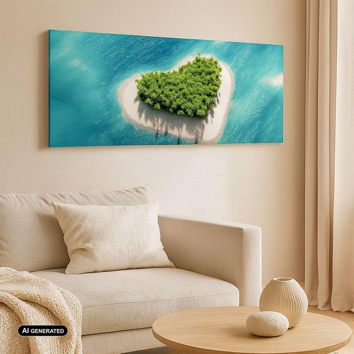 Wandbilder Dekoration Wohnzimmer Sail Insel Meer Aussicht Natur Panorama Bilder auf Leinwand 120x50c