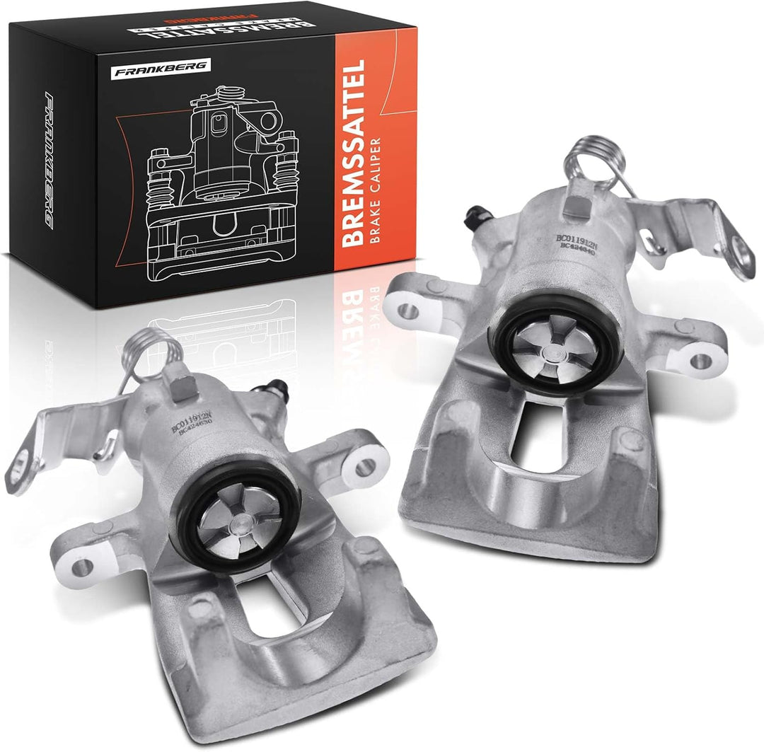 Frankberg 2x Bremssattel Bremszange Hinten Links Rechts Kompatibel mit Astra G/Astra G CC F48 F08 F6