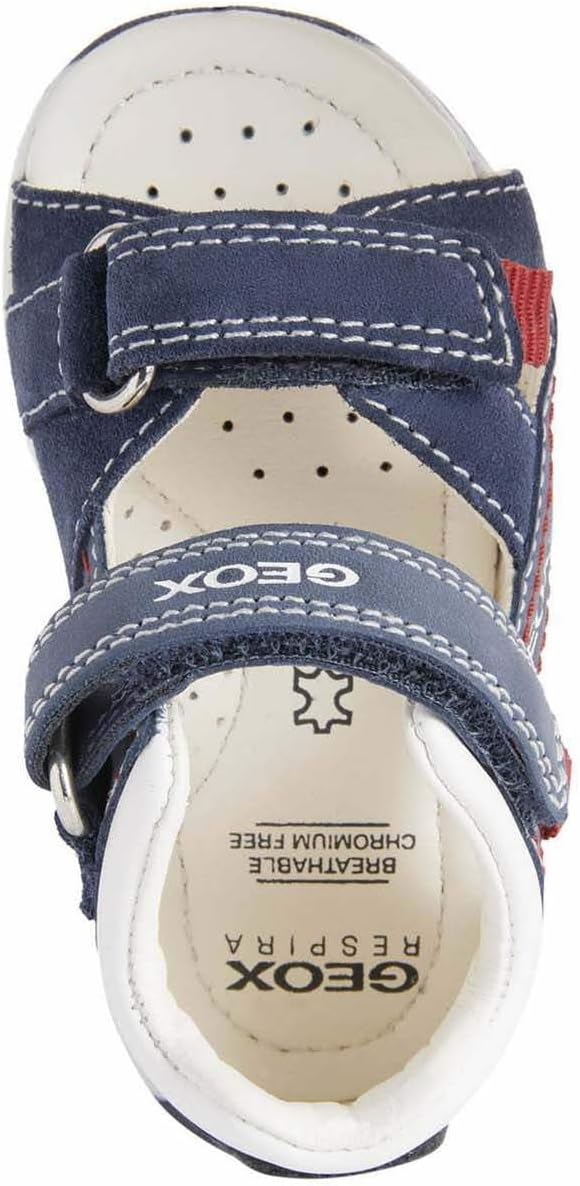 Geox Baby-Jungen B Sandal Tapuz Boy A Erste Schritte 18 EU Navy, 18 EU Navy