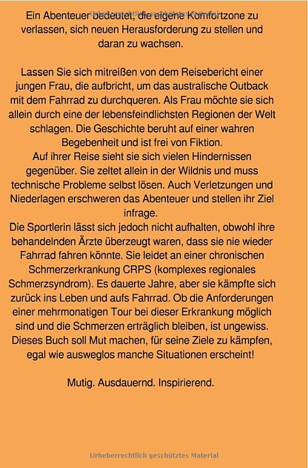 Caro goes bush: Ein Fahrradabenteuer durch das australische Outback, Taschenbuch