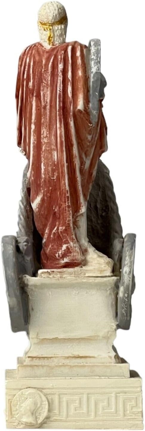 Ares Mars Skulptur, griechisch, römisch, Gott des Krieges, handbemalt, 17 cm