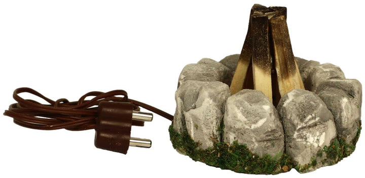 WeWi Krippenbeleuchtung - Lagerfeuer Abenteuer mit LED 3-3,5V - Krippen