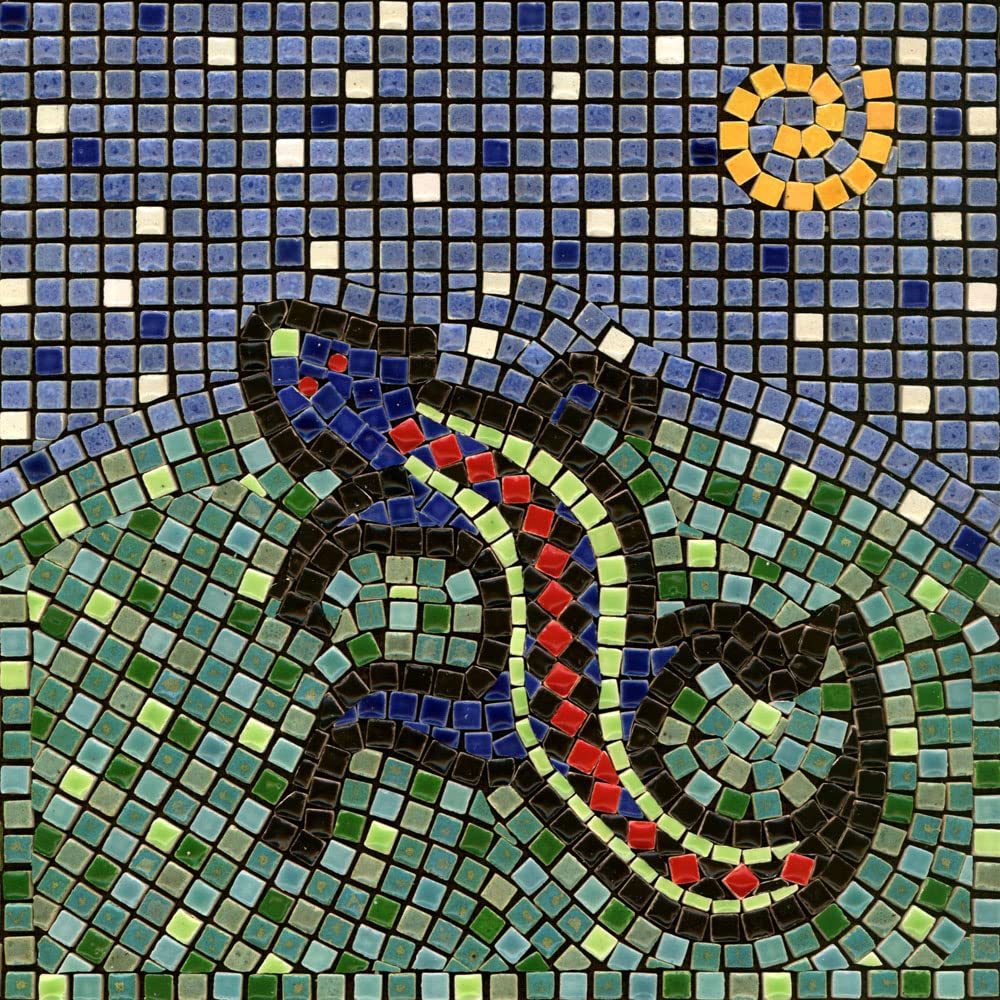 Mosaik bastelset, DIY 20x20cm, Lezard, Lezard