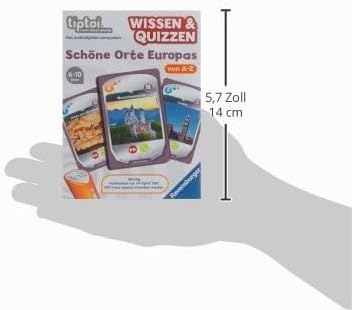 Ravensburger 00751 - tiptoi Spiel Wissen &amp; Quizzen Schöne Orte Europas