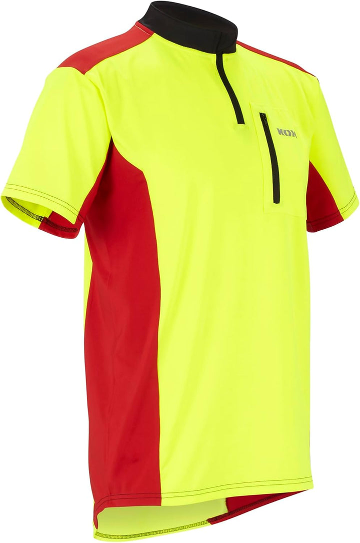 KOX Funktionsshirt Kurzarm Gelb/Rot S Gelb, S Gelb