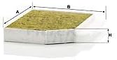 MANN-FILTER FP 26 023/1 Innenraumfilter – FreciousPlus Biofunktionaler Pollenfilter für Rechtslenker