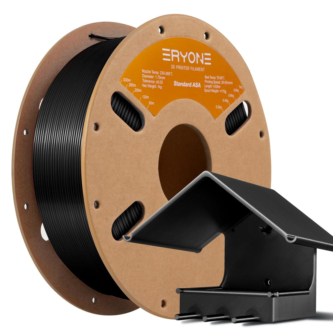ERYONE Engineering Filament, 1.75 mm 3D Printing ASA Filament, Dimensional Accuracy +/- 0.03 mm, Fit