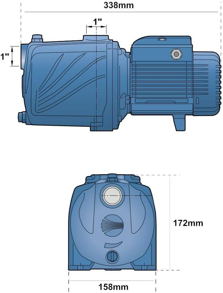 Mehrkreis-Pumpe 3CPM80 PEDROLLO
