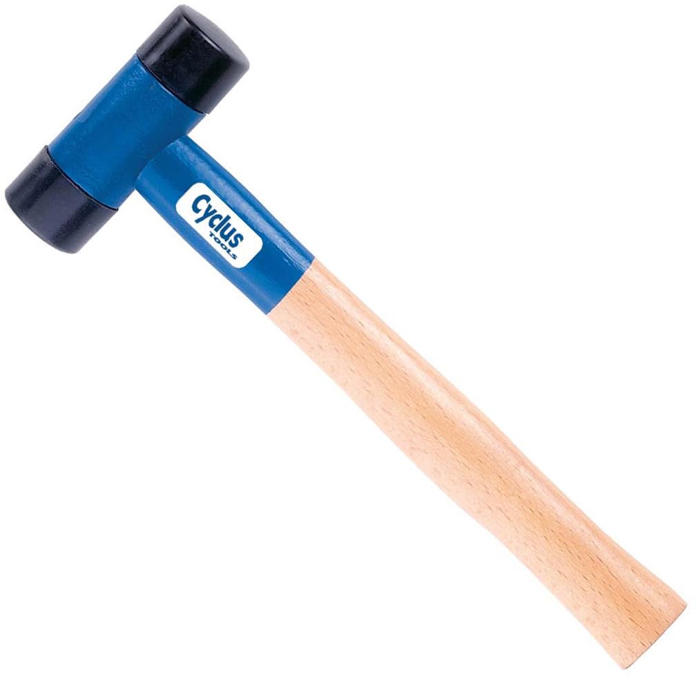 CYCLUS Tools Gummihammer mit Holzstiel 290 mm, 452 g