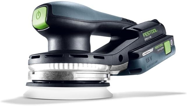 Festool Akku-Exzenterschleifer ETSC 2 125 4,0 I-Plus incl. StickFix Schleifteller D:125mm W-HT (weic