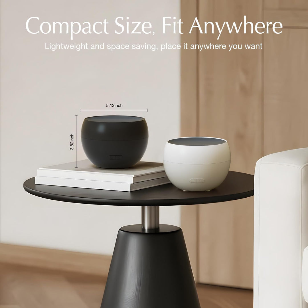 SALKING 2ER Aroma Diffuser Flammeneffekt, 150ML Aromatherapie Diffusor für ätherische Öle, Duftöldif