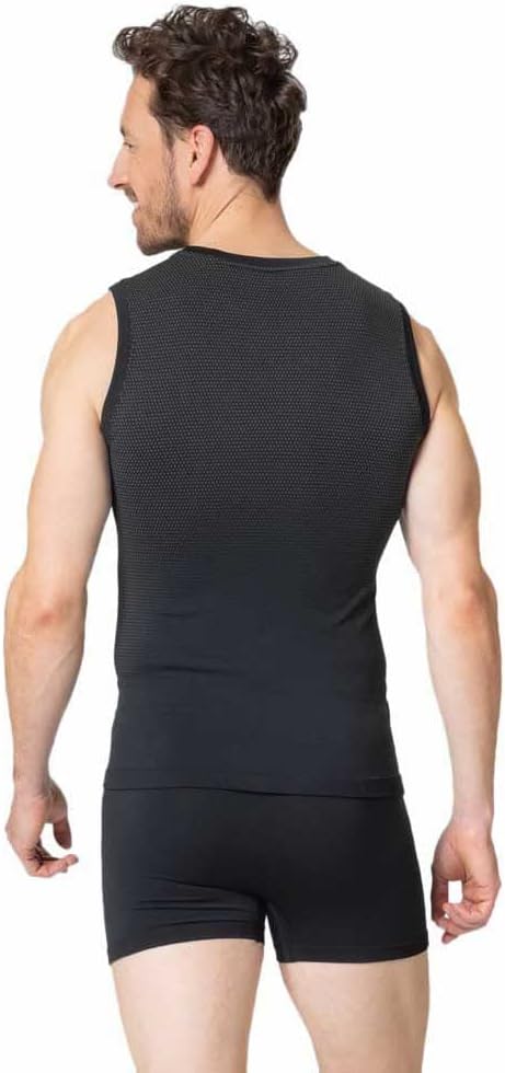 Odlo Herren Performance Light_188802 Funktionsunterwäsche Tanktop (1er Pack) XS Schwarz, XS Schwarz