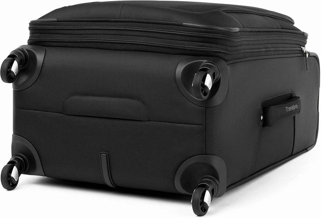 Travelpro Maxlite 5 Spinner-Koffer, erweiterbar, 63,5 cm, Schwarz, Checked-Medium 25-Inch, Maxlite 5