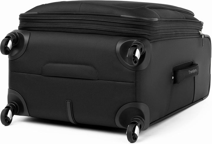 Travelpro Maxlite 5 Spinner-Koffer, erweiterbar, 63,5 cm, Schwarz, Checked-Medium 25-Inch, Maxlite 5