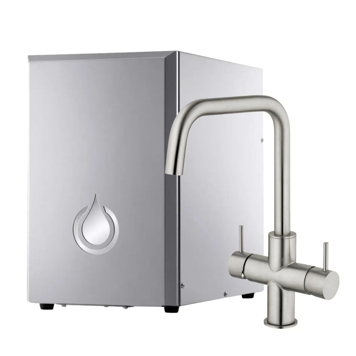 NUOVO Premium Umkehrosmoseanlage mit Sprudel &amp; Kühlung – Profi-Wassersprudler + 5 Wege Wasserhahn au