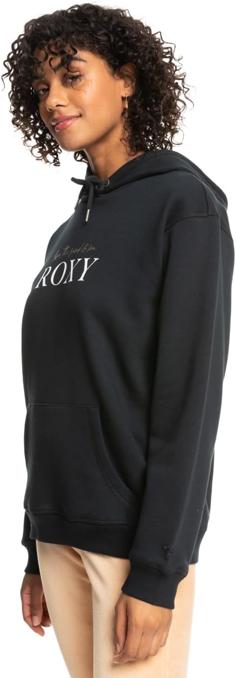 Roxy Damen Surf Stoked Hoodie Brushed Pullover (1er Pack) XS Anthracite, XS Anthracite