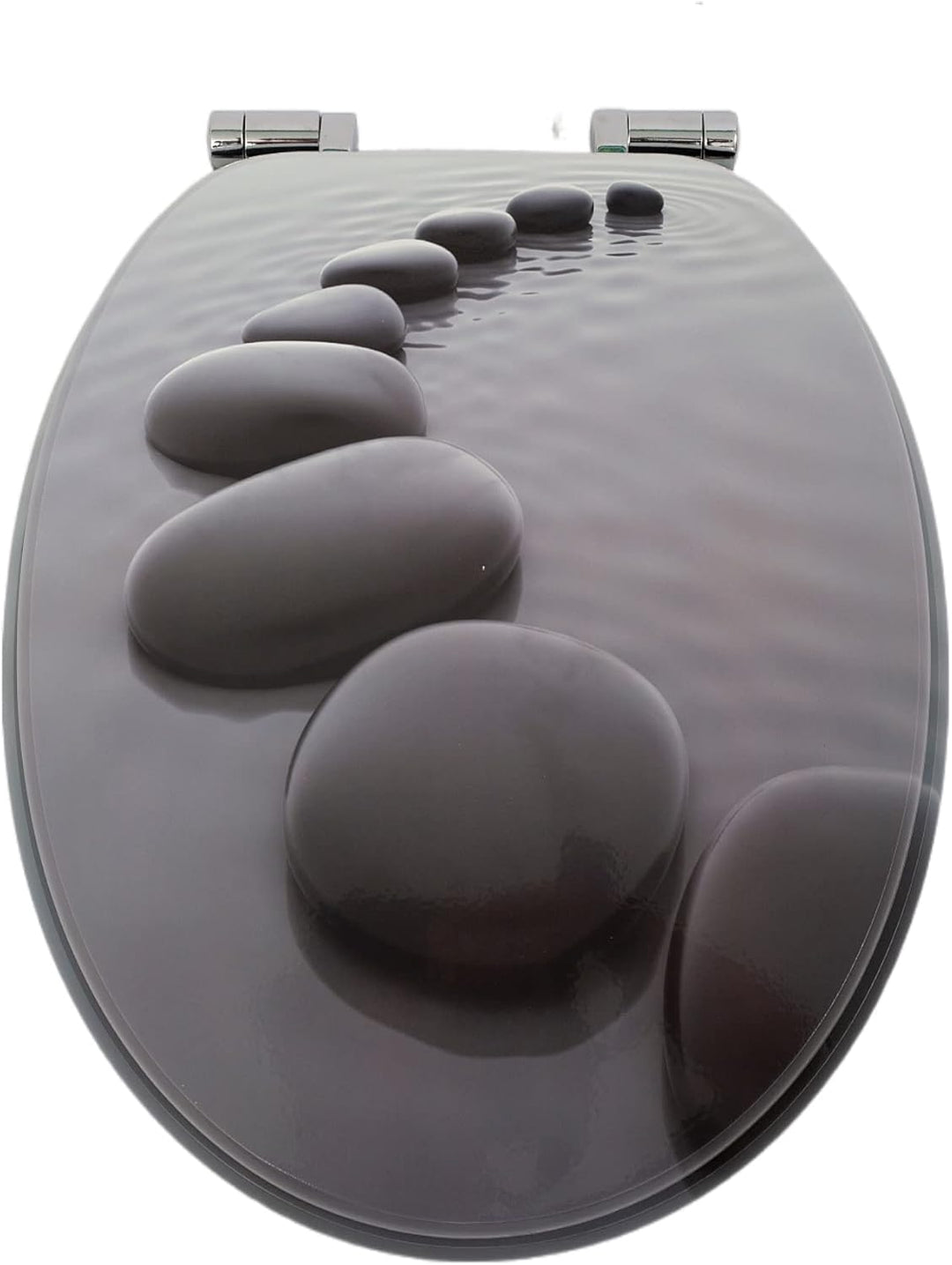 Wc Sitz Mit Absenkautomatik,Viele bunte Motive,Toilettendeckel aus Holz,Stabile QualitäT,Einfache Mo