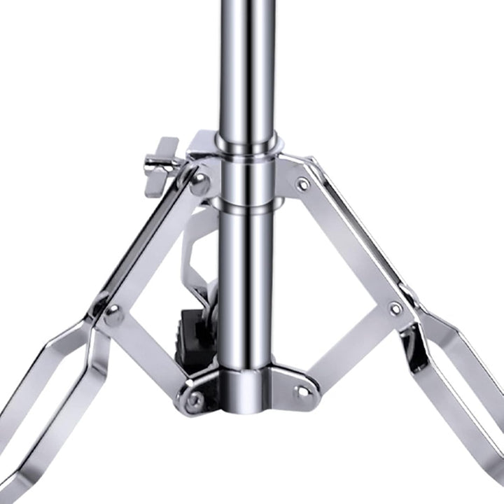 Snare Drum Ständer 15,7-21,7 Zoll Snare Drum Stativ Höhenverstellbares Trommelstativ aus Karbonstahl