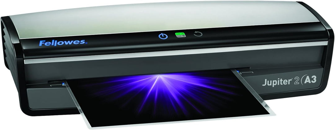 Fellowes Laminierfolie A3, 80 Mikron (2 x 80 mic), Heisslaminierfolien mit selbstklebender Rückseite