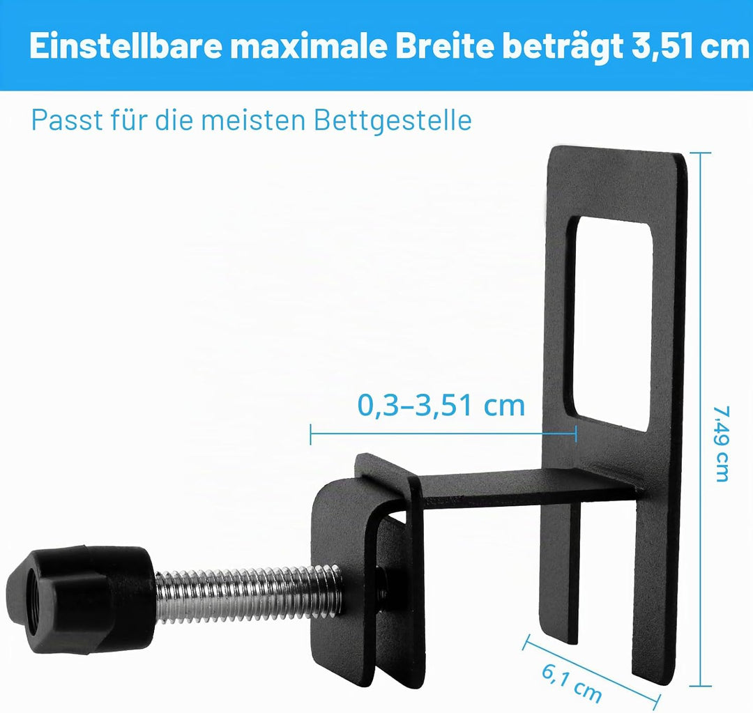 rutschfeste Matratzendichtungen für Bettgestell, 6 Stück Matratzenhalter an Ort und Stelle, rutschfe