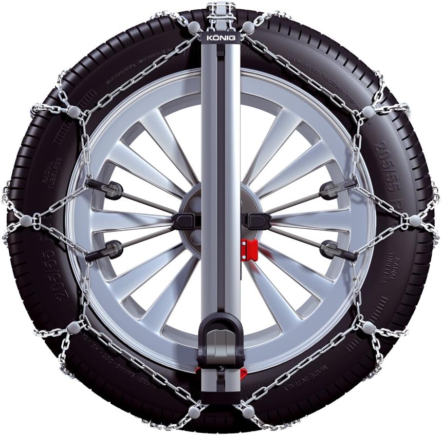 KÖNIG 2004135050 Easy-Fit CU-10 050 Schneeketten 2 Stück, CU-10 050